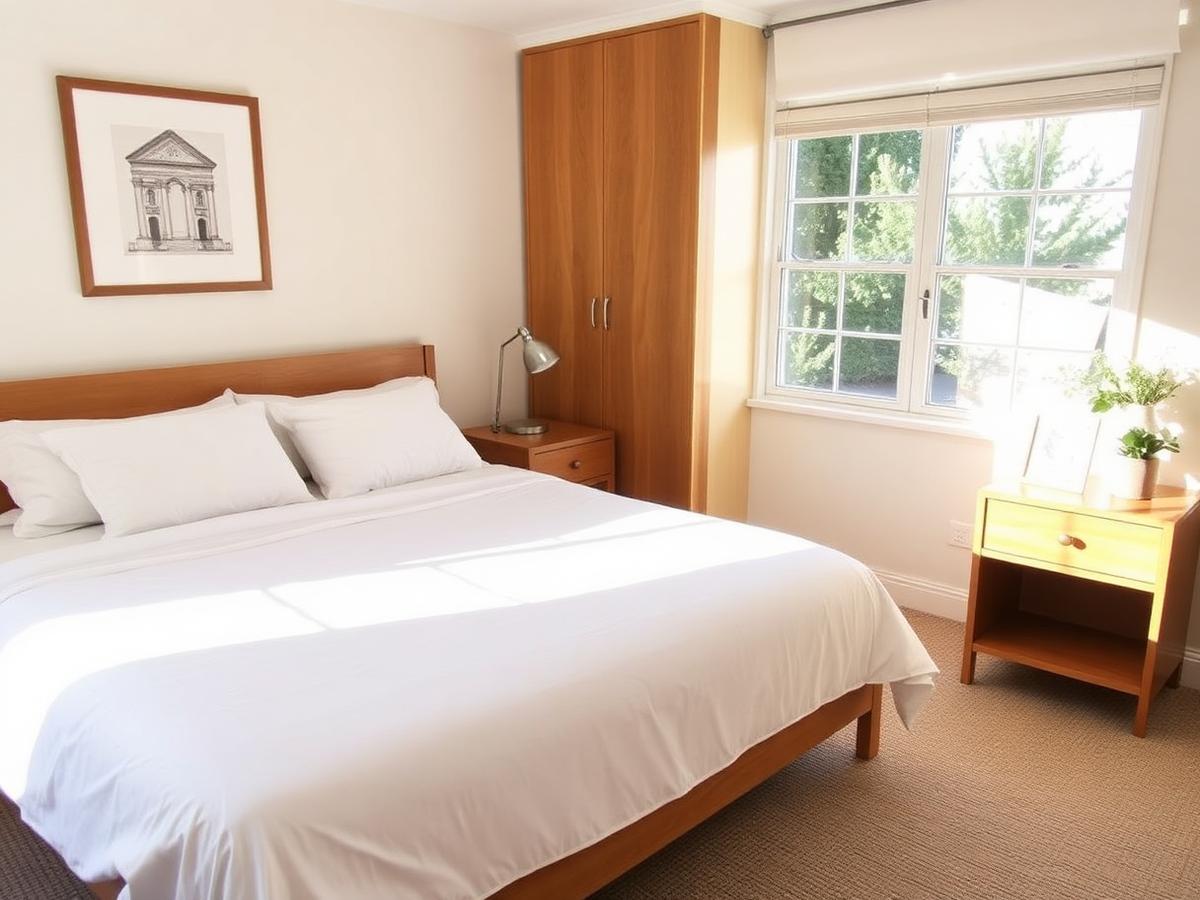 Guest room ready for check-in — Quigney